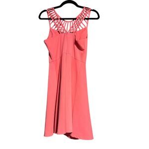 Boston Proper‎ dress pink short midi